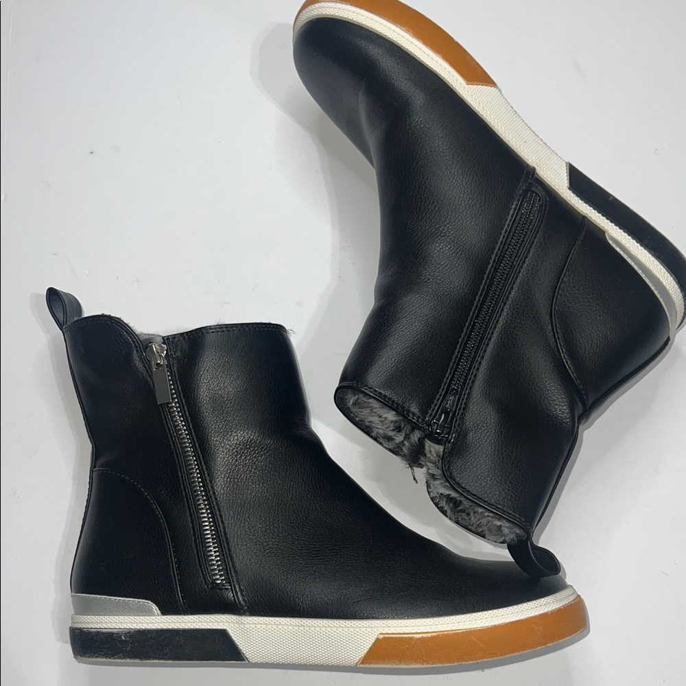 A New a Day Black Boots Womens size 9 - Picture 4 of 10